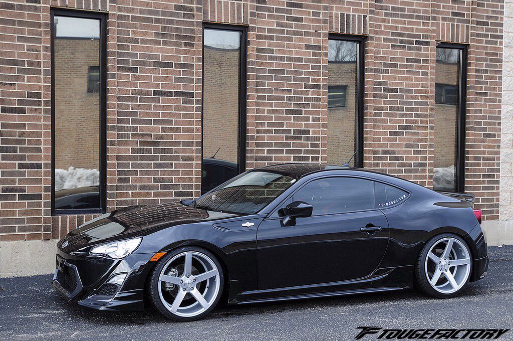photo 1 Scion FR-S custom wheels   19x8.0, ET +45, tire size 225/40 R19. 19x10.0 ET+50 