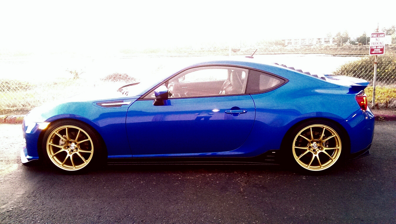 photo 3 Scion FR-S custom wheels   18x9.5, ET +45, tire size 265/35 R18. x ET 