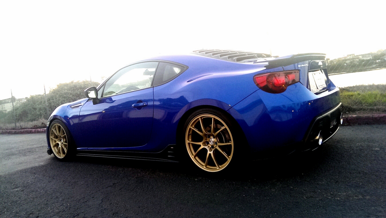 photo 5 Scion FR-S custom wheels   18x9.5, ET +45, tire size 265/35 R18. x ET 