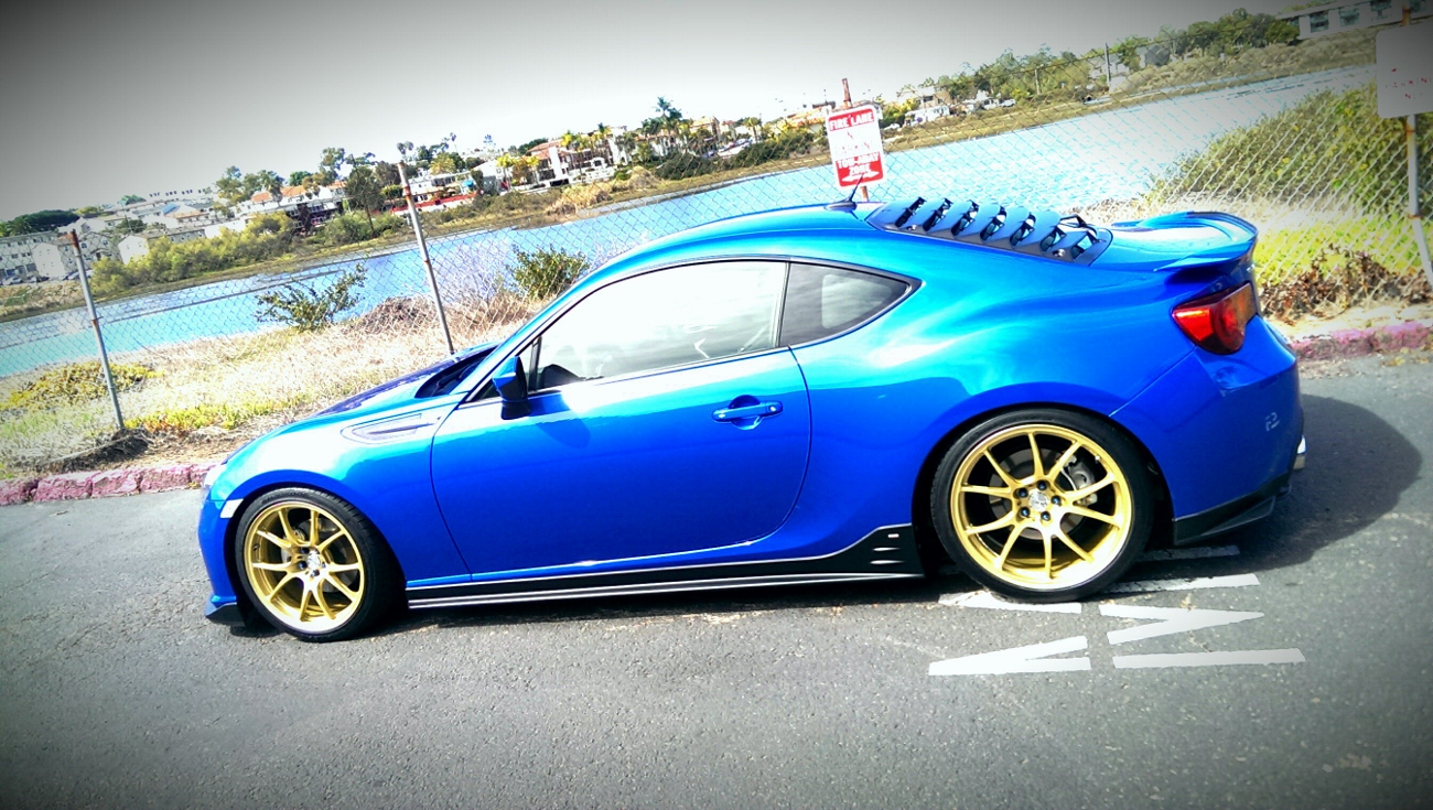 photo 6 Scion FR-S custom wheels   18x9.5, ET +45, tire size 265/35 R18. x ET 