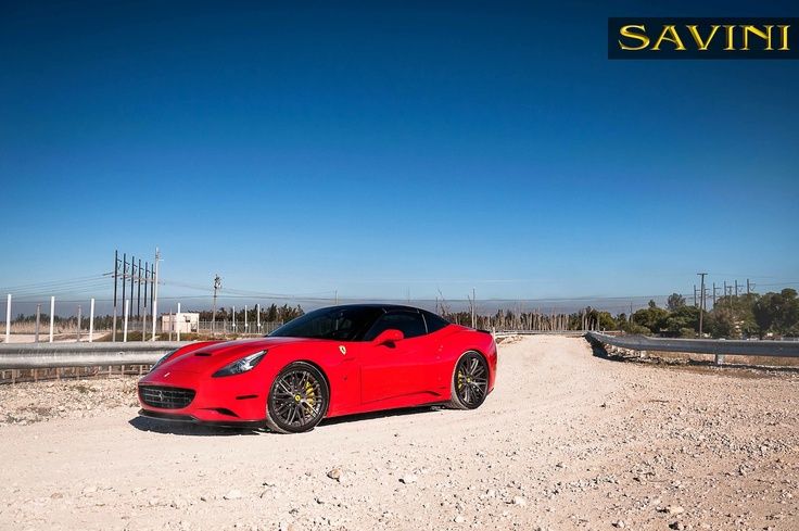 photo 2 Ferrari California custom wheels Savini SV25-C 21x9.0, ET , tire size 255/30 R21. 22x11.5 ET 315/25 R22