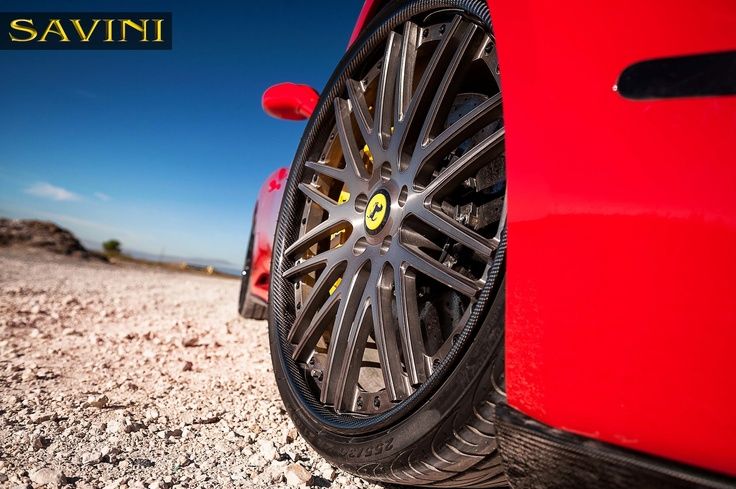 photo 1 Ferrari California custom wheels Savini SV25-C 21x9.0, ET , tire size 255/30 R21. 22x11.5 ET 315/25 R22