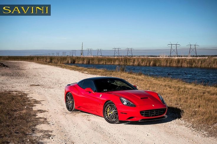 photo 7 Ferrari California custom wheels Savini SV25-C 21x9.0, ET , tire size 255/30 R21. 22x11.5 ET 315/25 R22