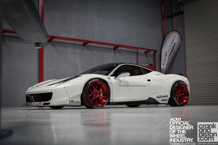 photo 3 Ferrari 458 Italia custom wheels ADV.1 Liberty Walk x, ET , tire size X R. x ET