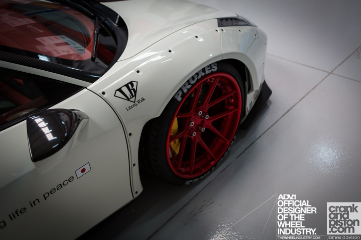 photo 6 Ferrari 458 Italia custom wheels ADV.1 Liberty Walk x, ET , tire size X R. x ET