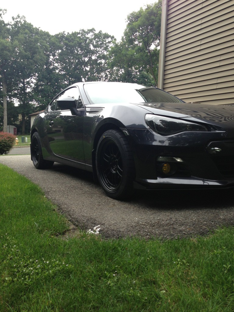 photo 1 Scion FR-S custom wheels Enkei RPF1  17x9.0, ET +45, tire size X R17. x ET 