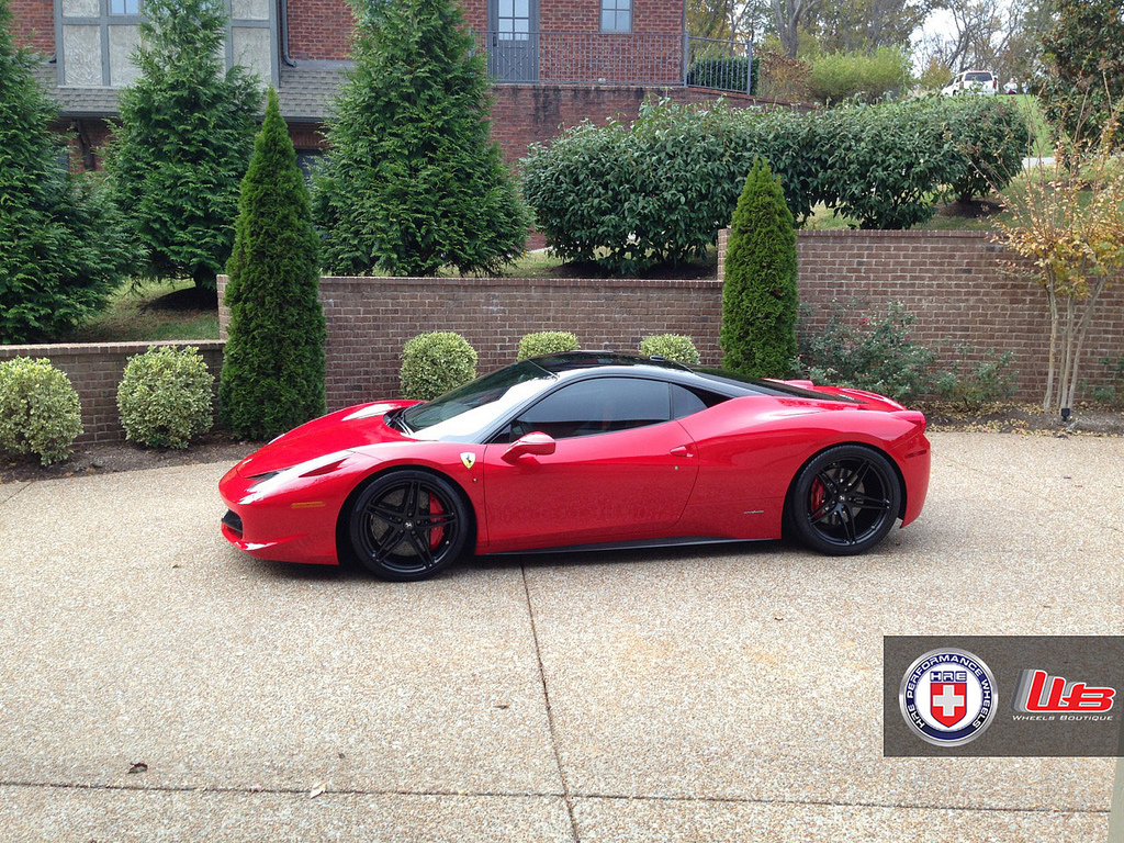 photo 2 Ferrari 458 Italia custom wheels HRE P107 20x9.0, ET , tire size 245/35 R20. 21x12.5 ET 355/25 R21