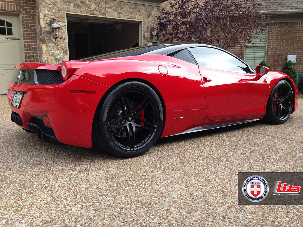photo 3 Ferrari 458 Italia custom wheels HRE P107 20x9.0, ET , tire size 245/35 R20. 21x12.5 ET 355/25 R21