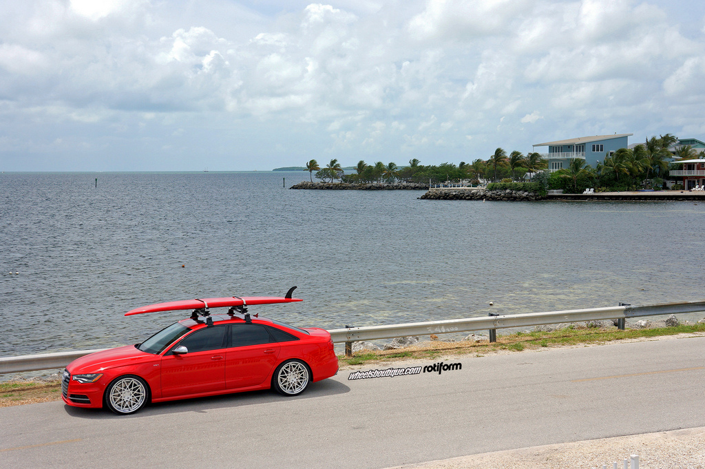 photo 2 Audi S6 custom wheels Rotiform BLQ 21x10.5, ET , tire size 295/25 R21. x ET 