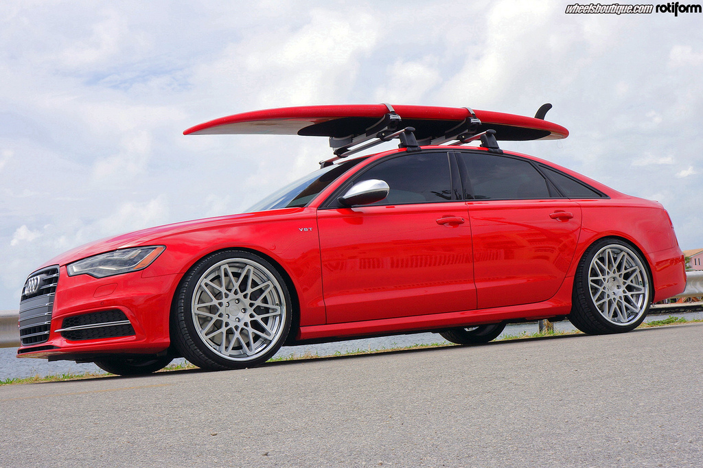 photo 4 Audi S6 custom wheels Rotiform BLQ 21x10.5, ET , tire size 295/25 R21. x ET 