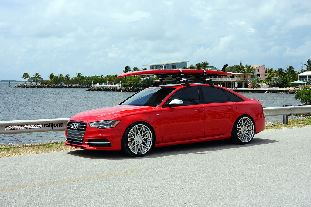 photo 5 Audi S6 custom wheels Rotiform BLQ 21x10.5, ET , tire size 295/25 R21. x ET 