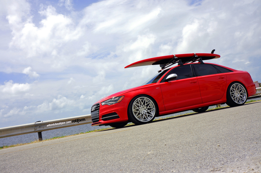 photo 6 Audi S6 custom wheels Rotiform BLQ 21x10.5, ET , tire size 295/25 R21. x ET 