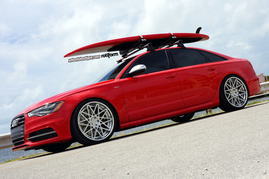 photo 1 Audi S6 custom wheels Rotiform BLQ 21x10.5, ET , tire size 295/25 R21. x ET 