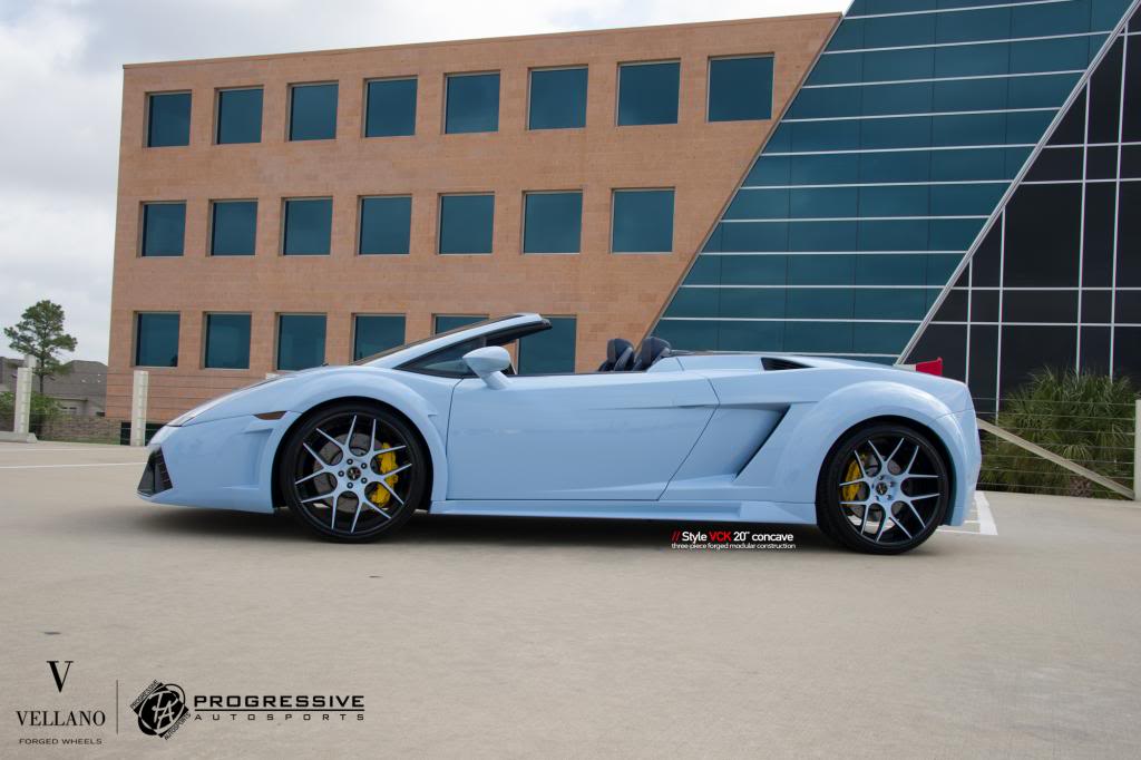 photo 2 Lamborghini Gallardo custom wheels VCK CONCAVE 20x8.0, ET , tire size X R20. 20x11.5 ET