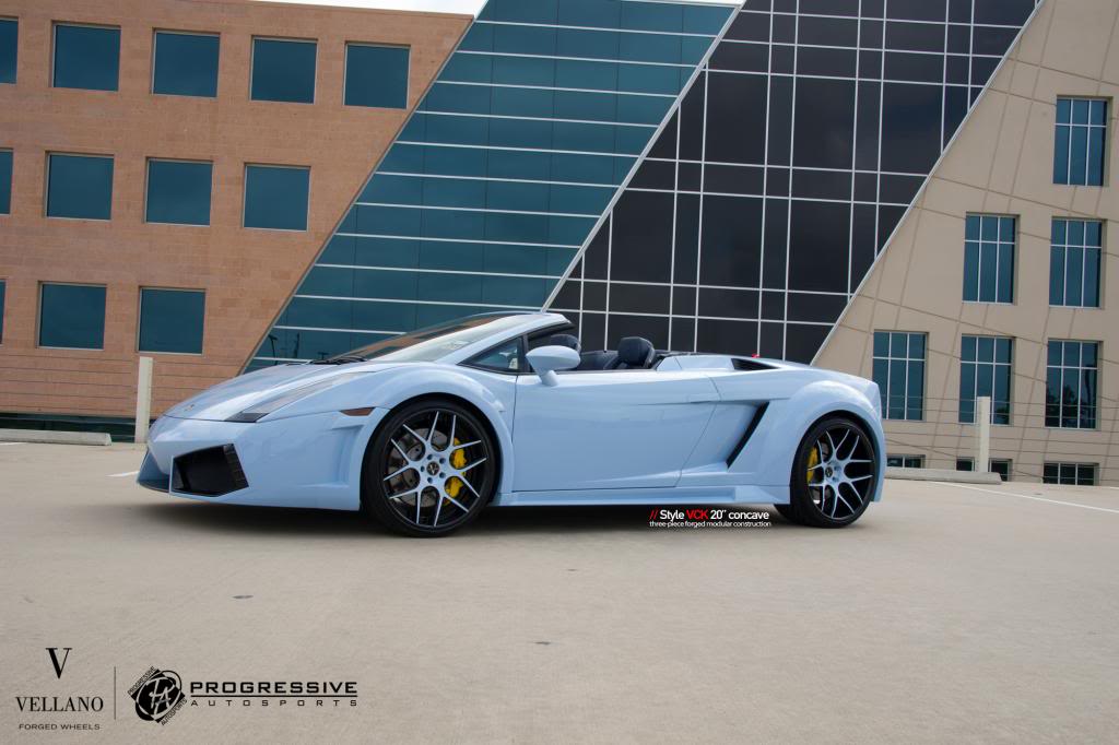 photo 3 Lamborghini Gallardo custom wheels VCK CONCAVE 20x8.0, ET , tire size X R20. 20x11.5 ET