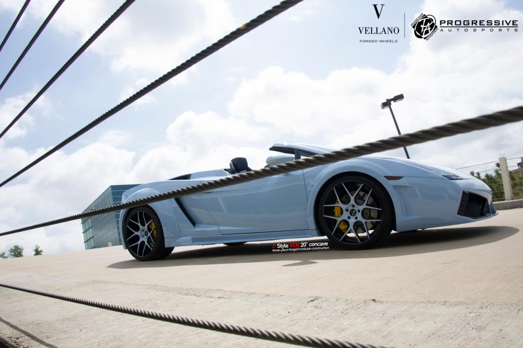 photo 6 Lamborghini Gallardo custom wheels VCK CONCAVE 20x8.0, ET , tire size X R20. 20x11.5 ET