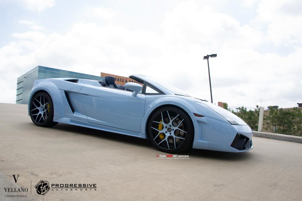 photo 7 Lamborghini Gallardo custom wheels VCK CONCAVE 20x8.0, ET , tire size X R20. 20x11.5 ET