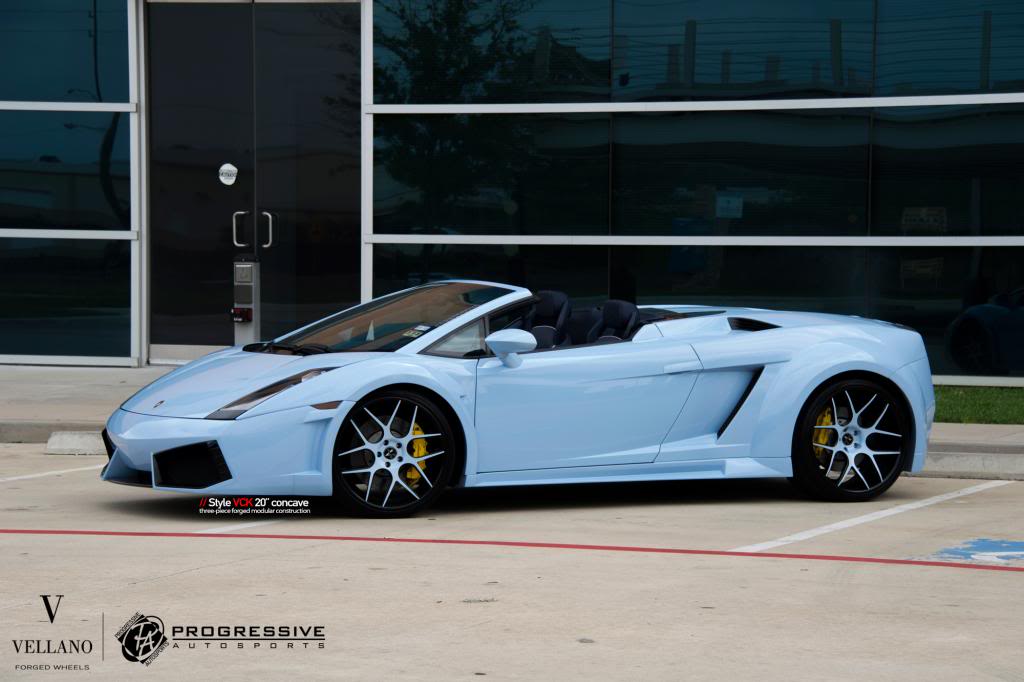 photo 8 Lamborghini Gallardo custom wheels VCK CONCAVE 20x8.0, ET , tire size X R20. 20x11.5 ET