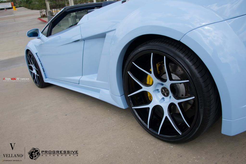 photo 1 Lamborghini Gallardo custom wheels VCK CONCAVE 20x8.0, ET , tire size X R20. 20x11.5 ET