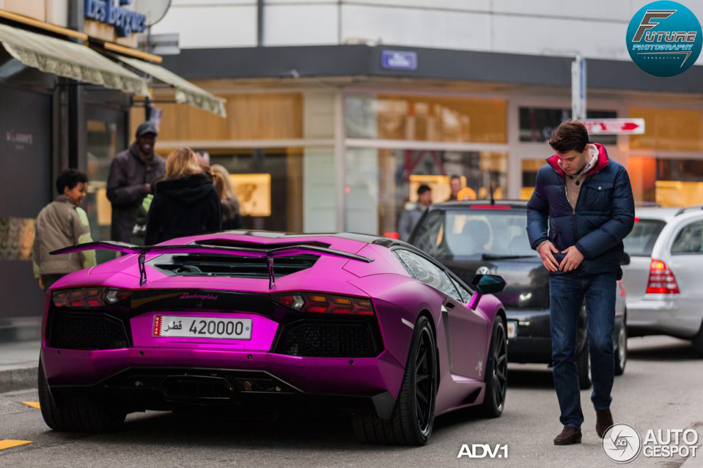 photo 6 Lamborghini Aventador custom wheels ADV10 Track Spec's 20x9.5, ET , tire size X R20. 21x12.5 ET 