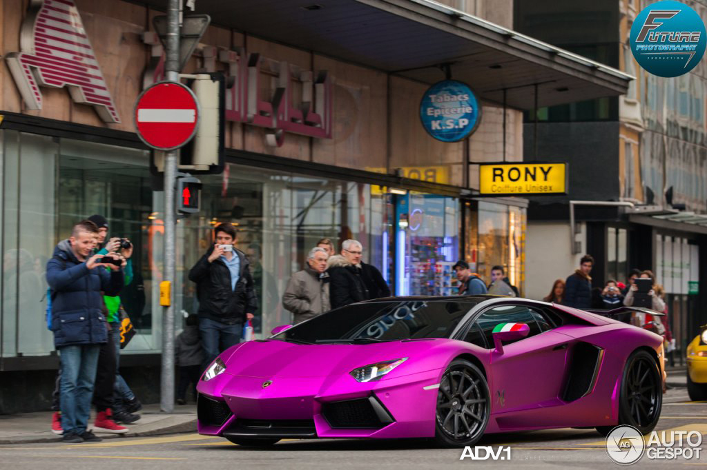 photo 8 Lamborghini Aventador custom wheels ADV10 Track Spec's 20x9.5, ET , tire size X R20. 21x12.5 ET 