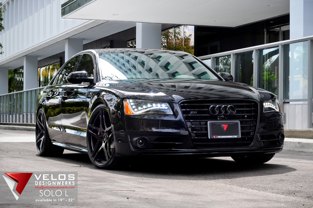 photo 9 Audi S8 custom wheels Velos SOLO L 22x9.0, ET , tire size X R22. 22x11.0 ET 