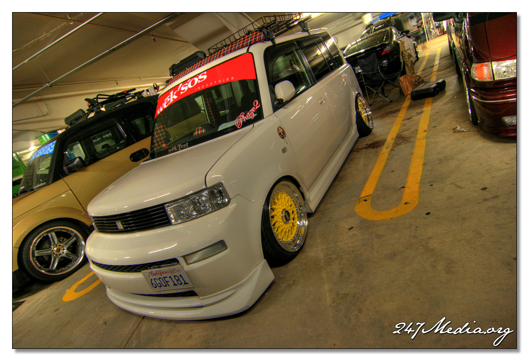 photo 5 Scion xB custom wheels BBS RS 17x9.5, ET +15, tire size 195/40 R17. 17x10.5 ET-11 215/40 R17