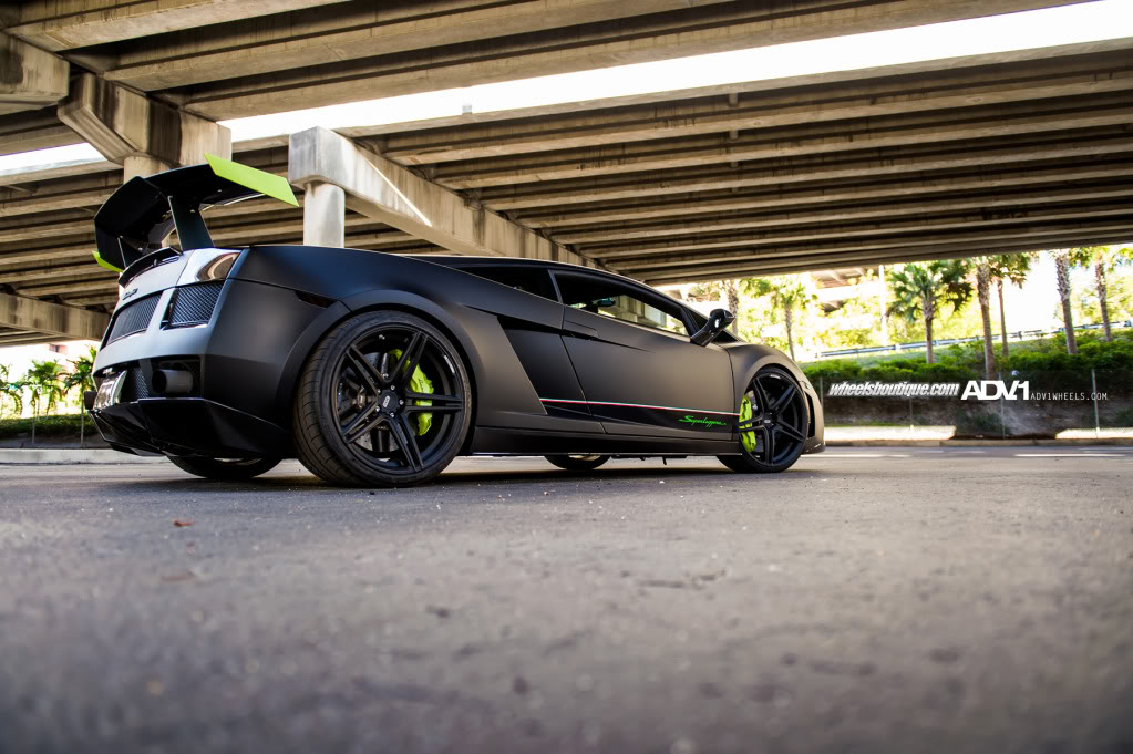 photo 15 Lamborghini Gallardo custom wheels ADV05.1 SL 20x9.0, ET , tire size X R20. 20x12.0 ET