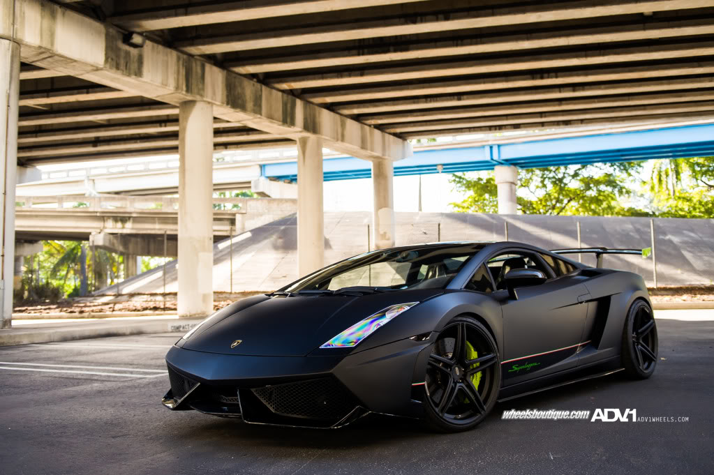 photo 16 Lamborghini Gallardo custom wheels ADV05.1 SL 20x9.0, ET , tire size X R20. 20x12.0 ET