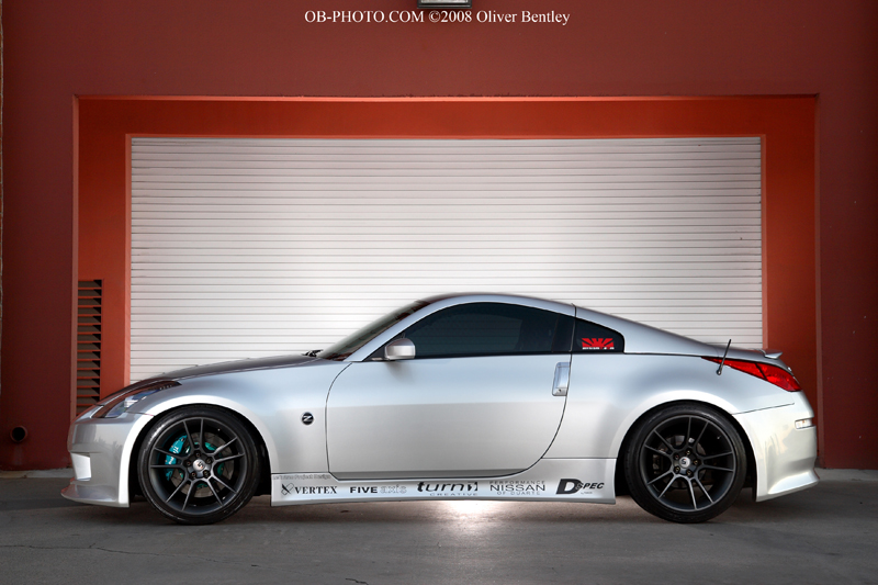 photo 1 Nissan 350Z custom wheels FIVE-AD S5-F 19x9.5, ET +10, tire size 255/35 R19. 19x10.5 ET+33 275/35 R19