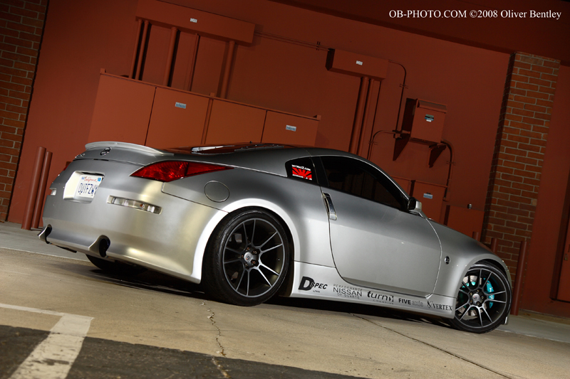 photo 4 Nissan 350Z custom wheels FIVE-AD S5-F 19x9.5, ET +10, tire size 255/35 R19. 19x10.5 ET+33 275/35 R19
