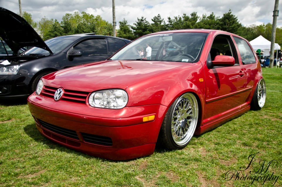 photo 1 Volkswagen Golf custom wheels   18x8.0, ET +25, tire size 215/40 R18. 18x10.0 ET+12 