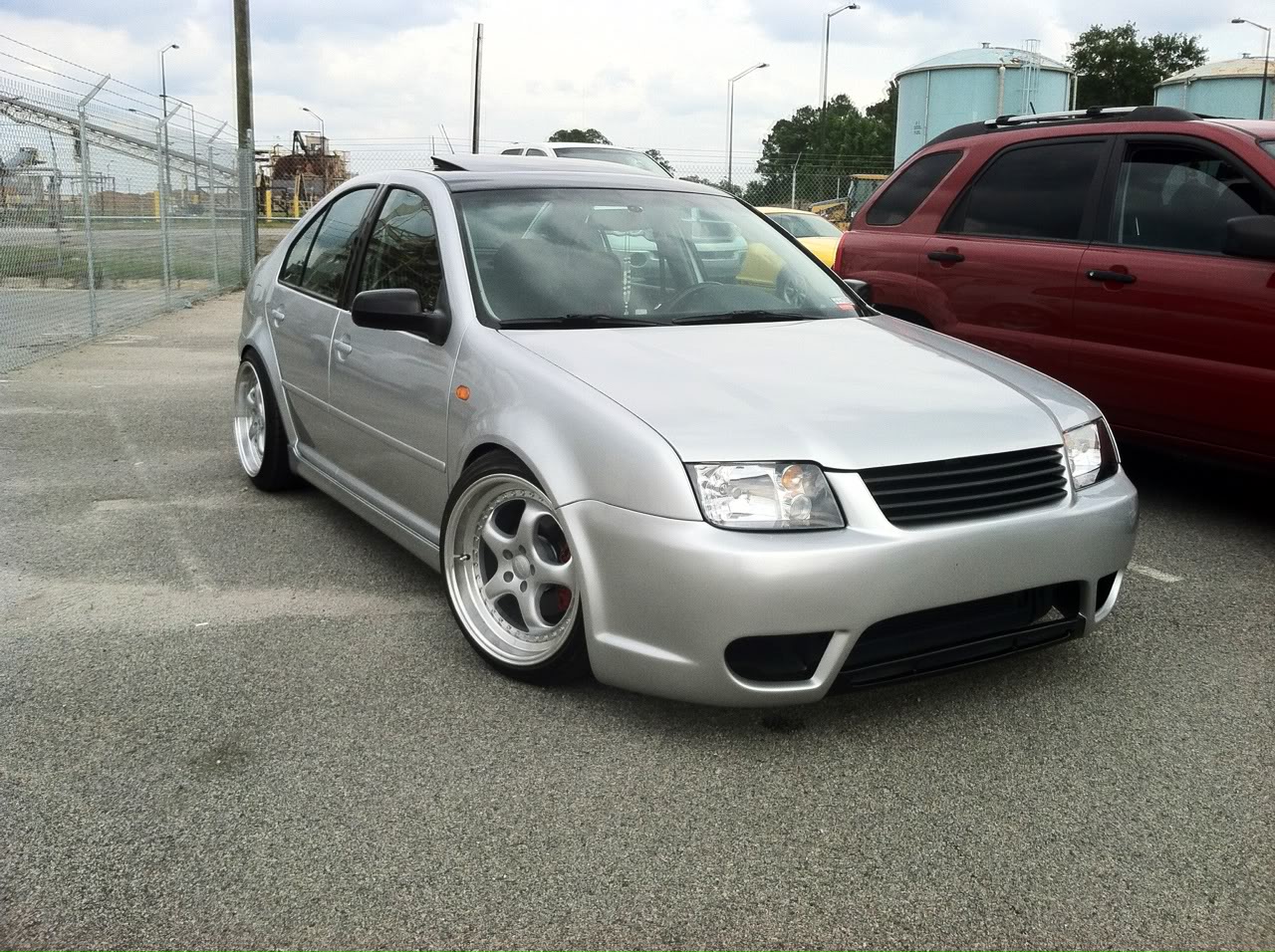 photo 2 Volkswagen Jetta custom wheels 18x9.0, ET +24, tire size 225/40 R18. 18x9.0 ET+22