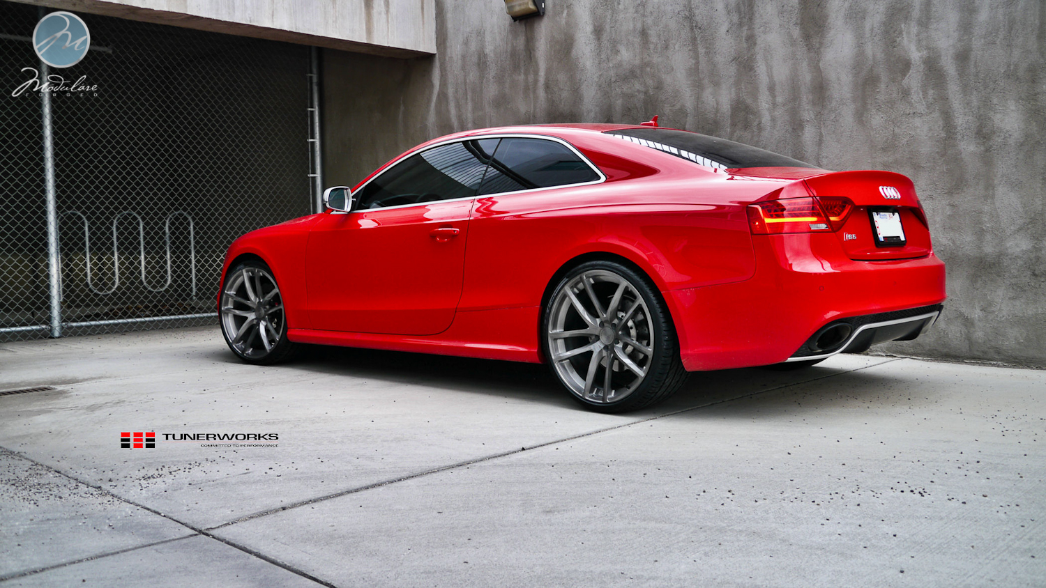 photo 2 Audi RS 5 custom wheels Modulare B30 21x10.5, ET , tire size X R21. x ET 