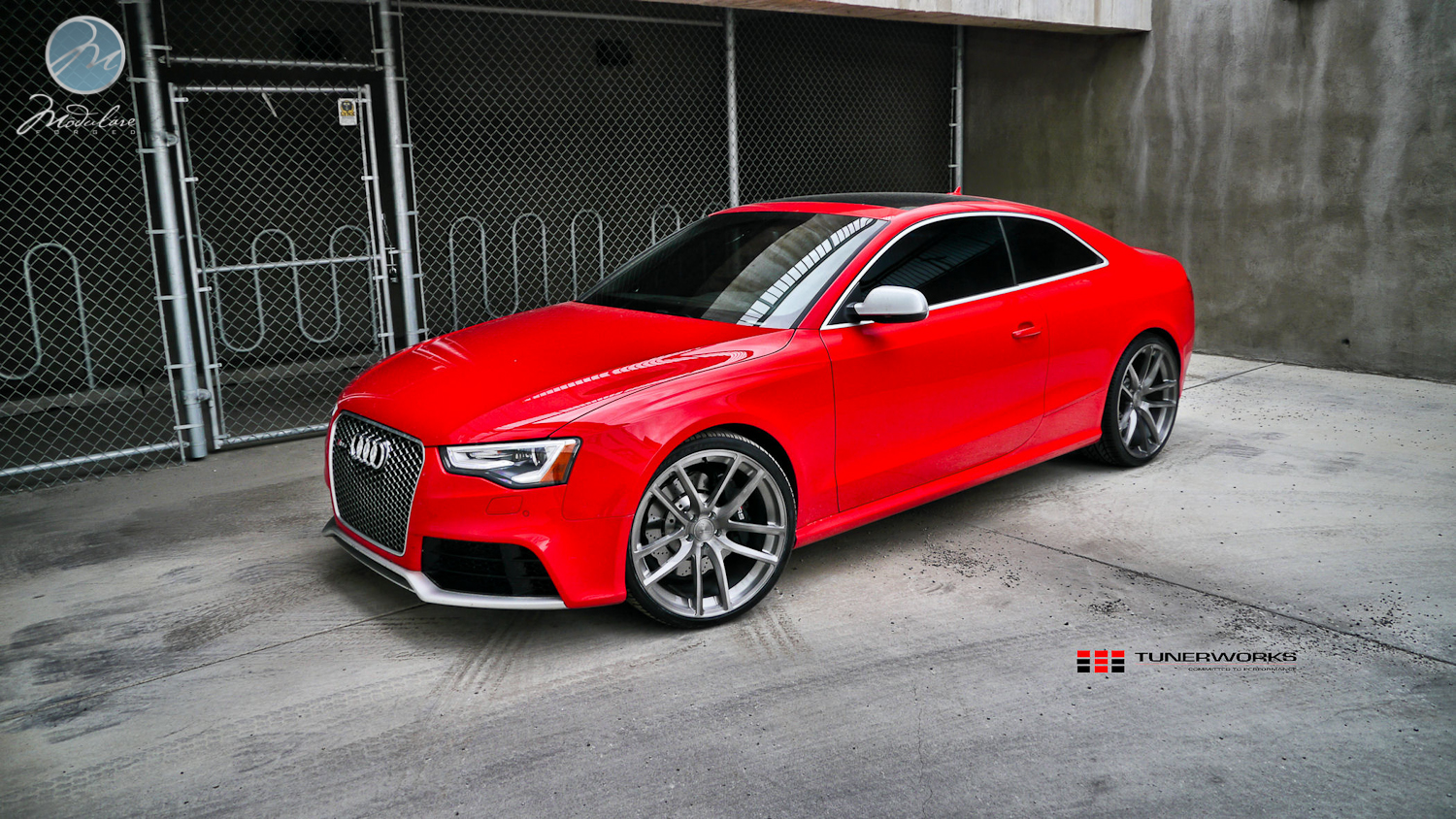 photo 3 Audi RS 5 custom wheels Modulare B30 21x10.5, ET , tire size X R21. x ET 