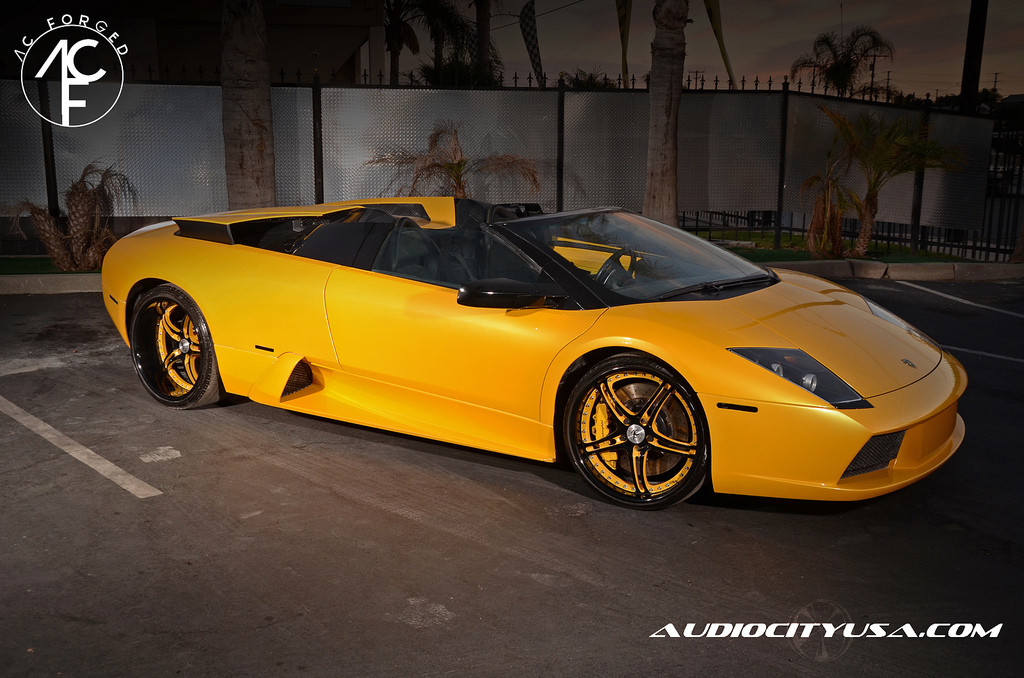 photo 4 Lamborghini Murcielago custom wheels AC Forged Split 5 20x8.5, ET , tire size 335/30 R20. 20x13.0 ET 345/25 R20