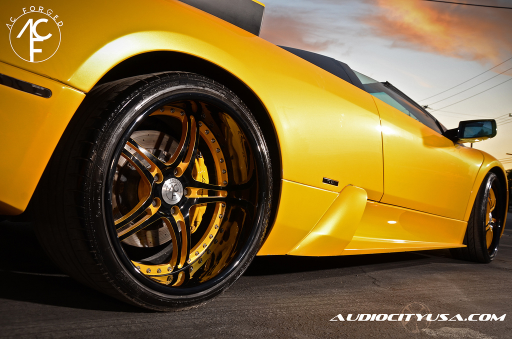 photo 5 Lamborghini Murcielago custom wheels AC Forged Split 5 20x8.5, ET , tire size 335/30 R20. 20x13.0 ET 345/25 R20