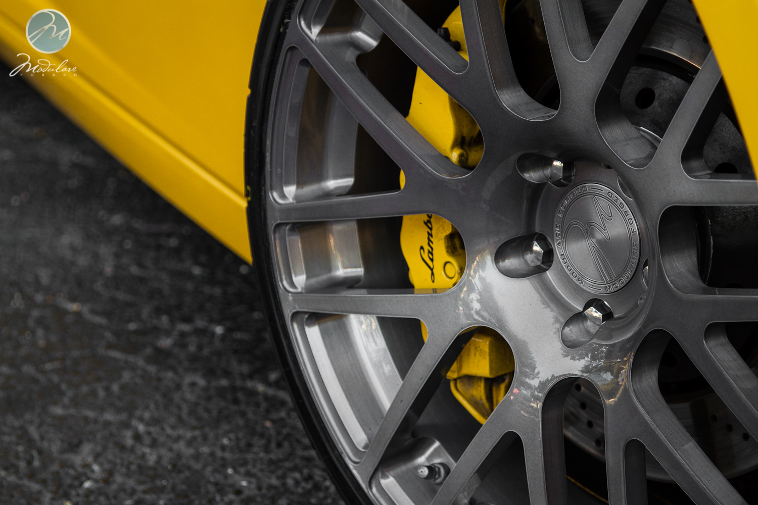 photo 1 Lamborghini Gallardo custom wheels Modulare B14 forged monoblock 20x8.5, ET , tire size 245/30 R20. 20x12.0 ET 315/25 R20