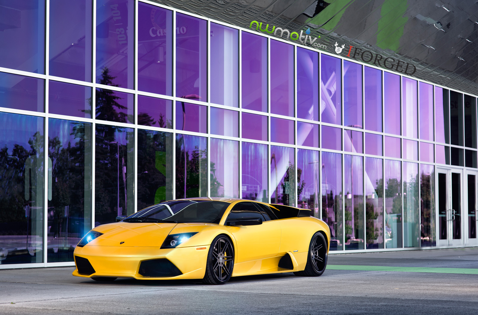 photo 2 Lamborghini Murcielago custom wheels iForged DEEP 20x8.5, ET , tire size X R20. 20x13.0 ET 