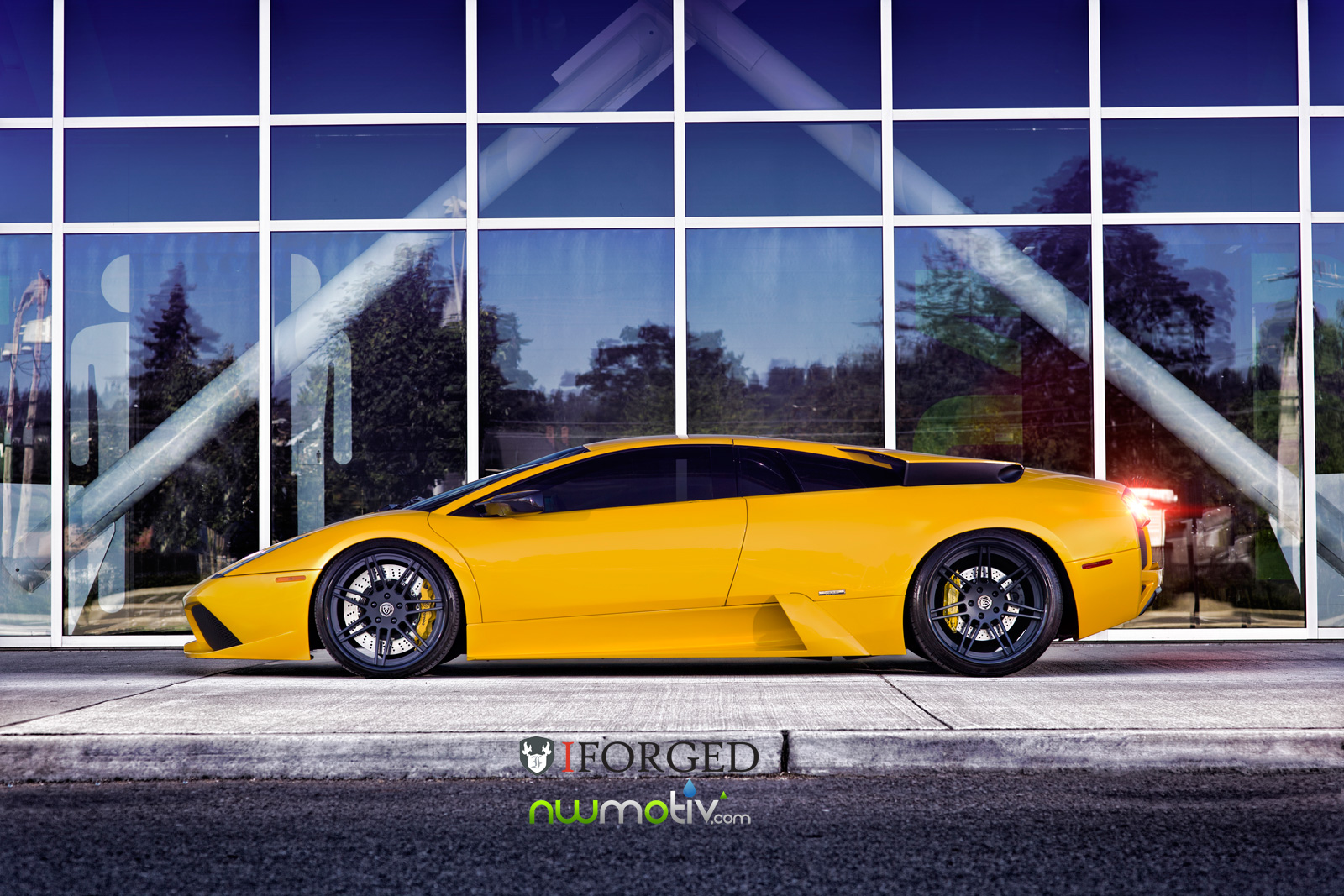 photo 4 Lamborghini Murcielago custom wheels iForged DEEP 20x8.5, ET , tire size X R20. 20x13.0 ET 