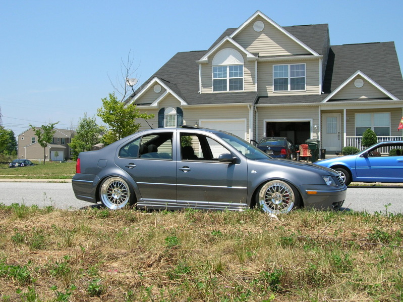 photo 5 Volkswagen Jetta custom wheels   18x8.5, ET +25, tire size 205/40 R18. 18x10.0 ET+32 215/40 R18