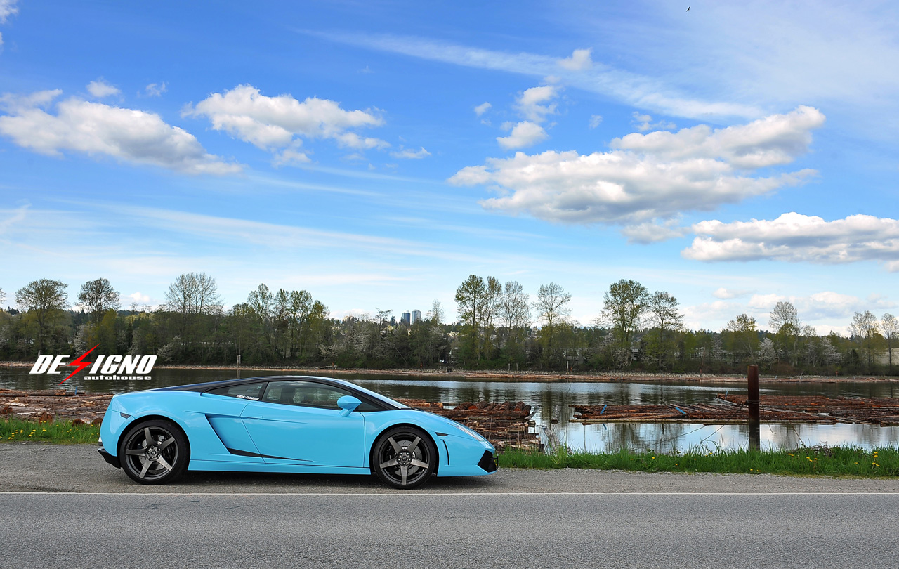 photo 3 Lamborghini Gallardo custom wheels Forgestar CF5 Concave 19x8.5, ET , tire size X R19. 19x11.0 ET
