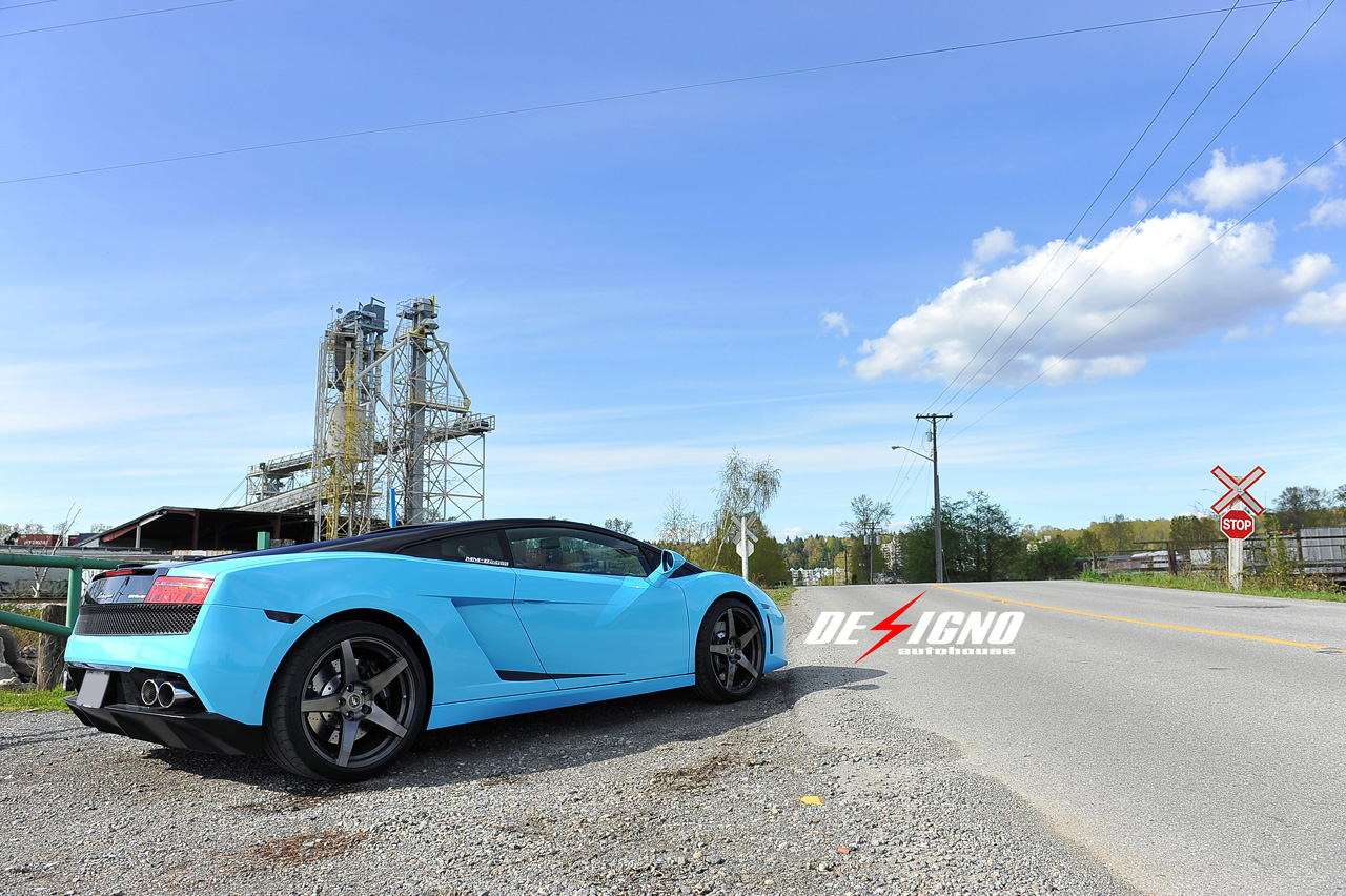 photo 4 Lamborghini Gallardo custom wheels Forgestar CF5 Concave 19x8.5, ET , tire size X R19. 19x11.0 ET