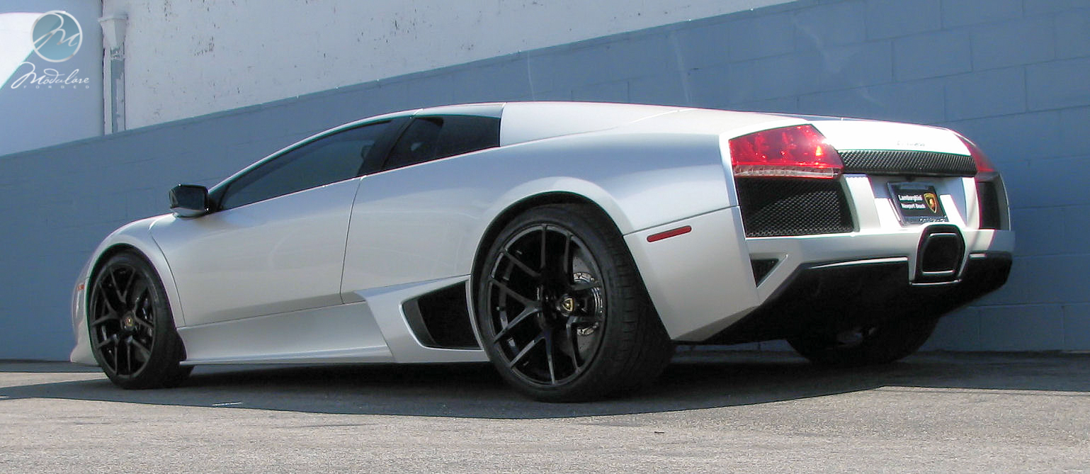 photo 2 Lamborghini Murcielago custom wheels Modulare  B18 gloss 19x8.5, ET , tire size X R19. 20x13.0 ET 