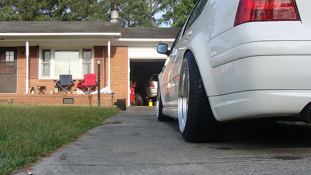 photo 2 Volkswagen Jetta custom wheels   18x8.5, ET +29, tire size 215/40 R18. 18x10.0 ET+30 245/35 R18