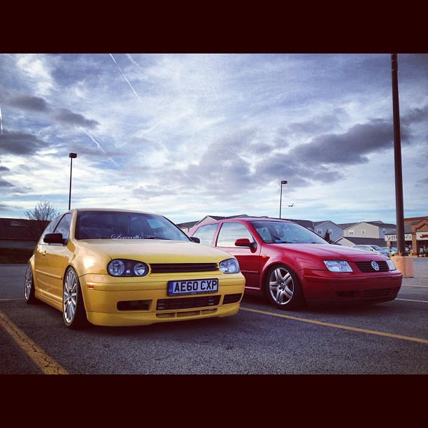 photo 2 Volkswagen Golf custom wheels   18x7.5, ET +23, tire size 225/40 R18. 18x7.5 ET+20 