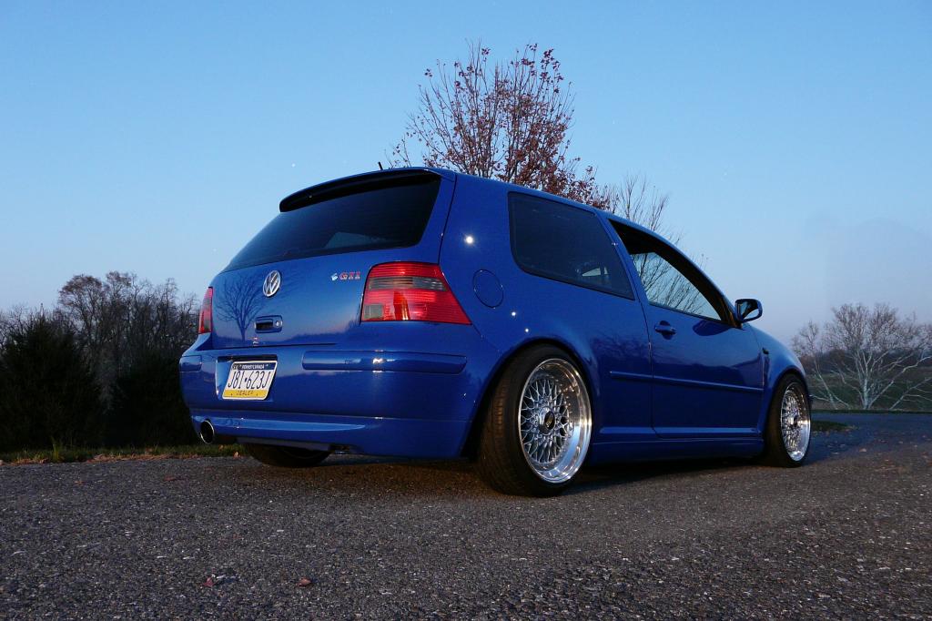photo 3 Volkswagen Golf custom wheels BBS RS 17x8.0, ET 0, tire size X R17. 17x9.0 ET+19 