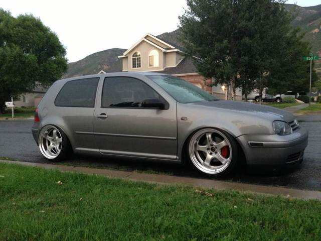 photo 1 Volkswagen Golf custom wheels   18x9.5, ET +6, tire size 215/35 R18. x ET 