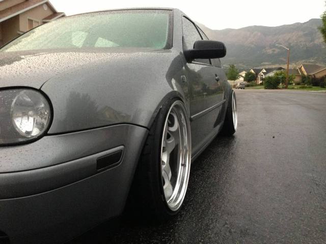 photo 2 Volkswagen Golf custom wheels   18x9.5, ET +6, tire size 215/35 R18. x ET 