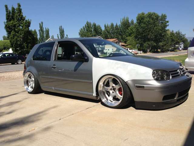 photo 7 Volkswagen Golf custom wheels   18x9.5, ET +6, tire size 215/35 R18. x ET 